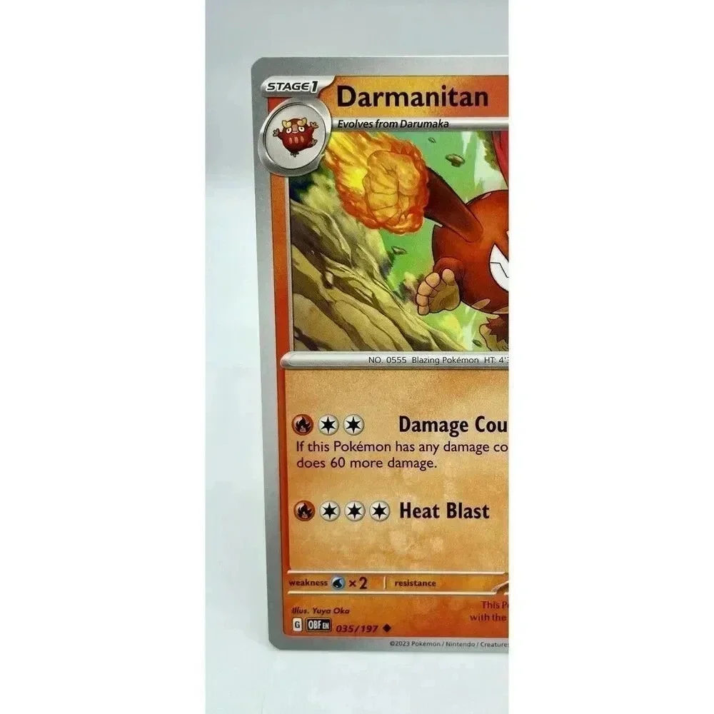 Darmanitan 035/197 S&V: Obsidian Flames Non-Holo Pokémon TCG‎ Mint Unplayed